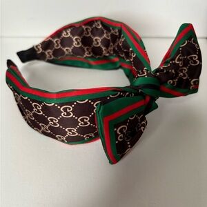 Fashion Brown and Green Headband